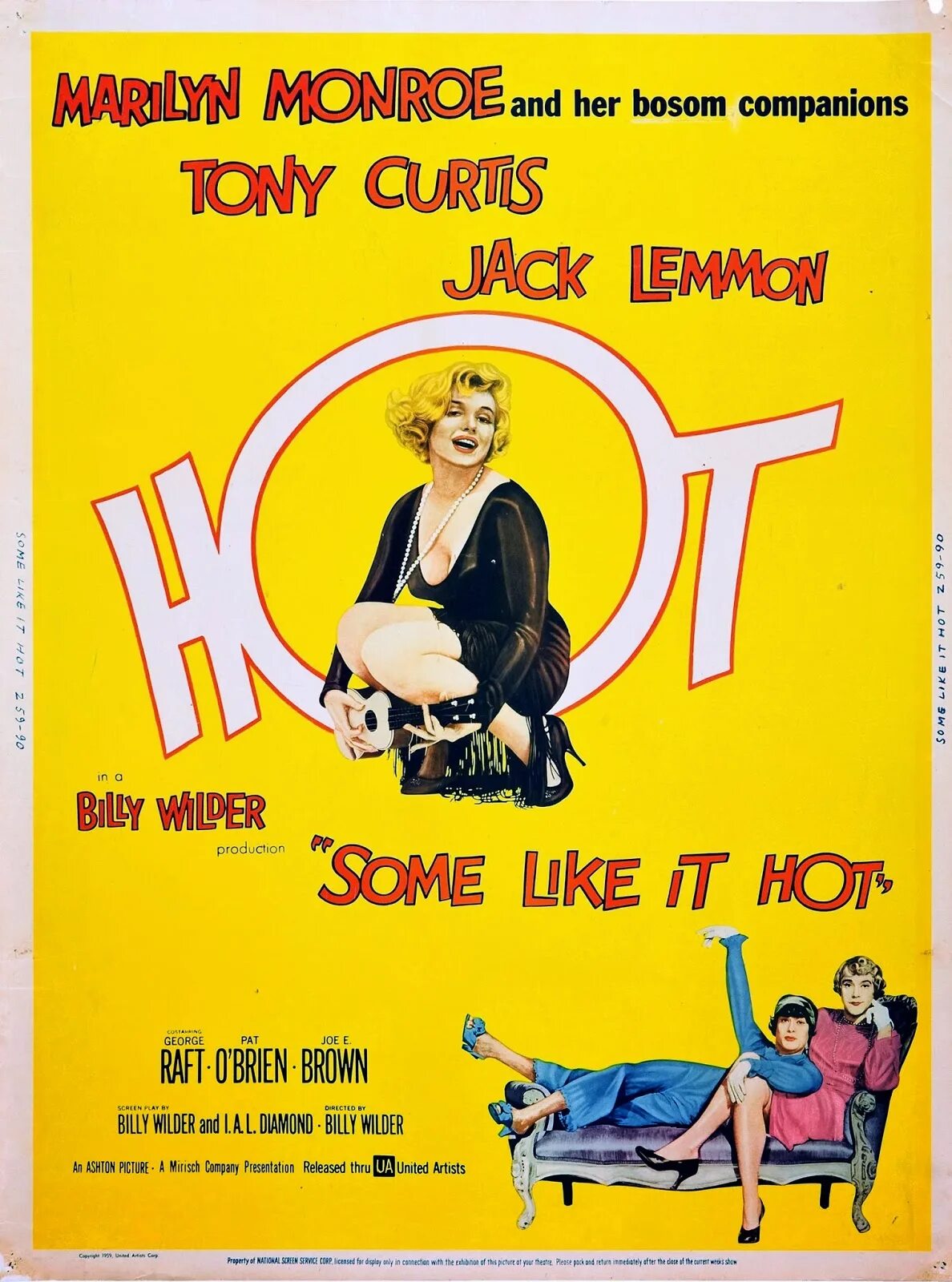Some like it hotter. В джазе только девушки постер. some like it hot постер. плакат постер some like it hot. some like it hot, 1959 постер.