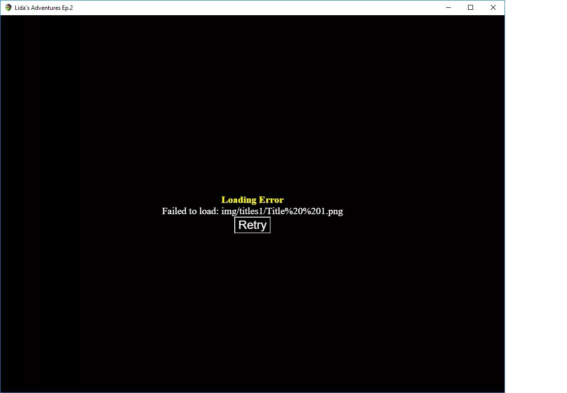 Loader Error. Page failed to load Error -100. Experiences failed to load. Picture loading Error.