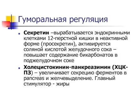 Гормон секретин