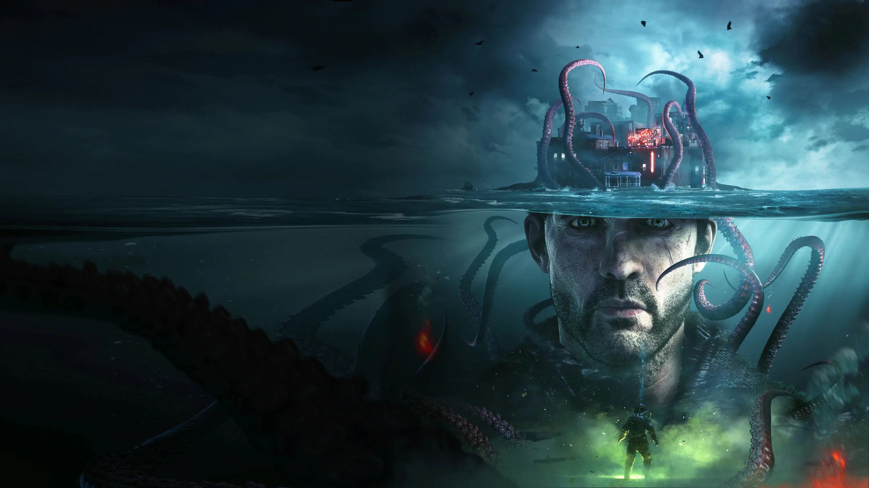 The sinking city купить. The Sinking City Лавкрафт. The Sinking City Ктулху. The Sinking City игра.