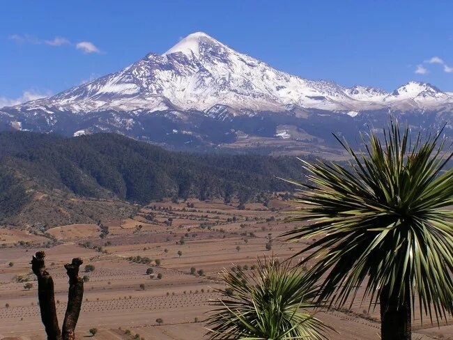 Вулкан Орисаба. Пико де Орисаба. Вулкан Пико де Орисаба. Гора Орисаба. Самая высокая точка мексики