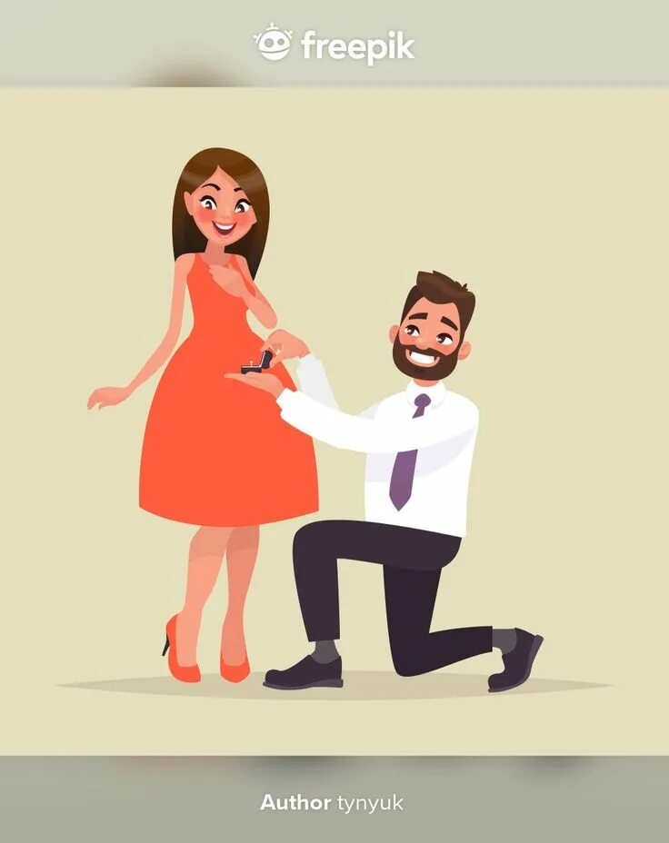 Man proposes