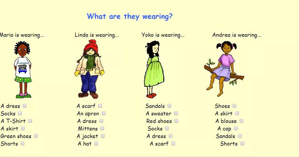 Look they the picture. What are you wearing for Kids. Is wearing в английском языке. Игра what is she/he wearing?. What are they игра на англ яз.