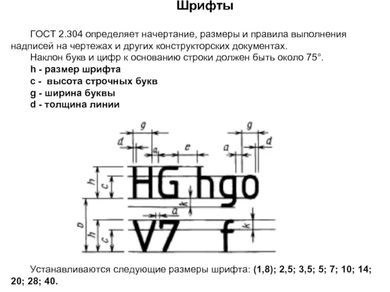 Шрифт 5 гост. Шрифты по ГОСТ 2.304. Шрифт ГОСТ. Высота шрифта по ГОСТ. Размер шрифта ГОСТ.