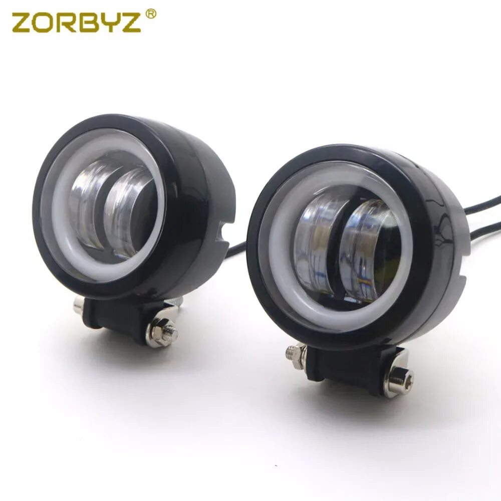 Универсальные линзованные птф. Led фара 20w с чёткой стг. птф с стг светодиодные. led птф на 20 ватт. противотуманная фара led 20w.