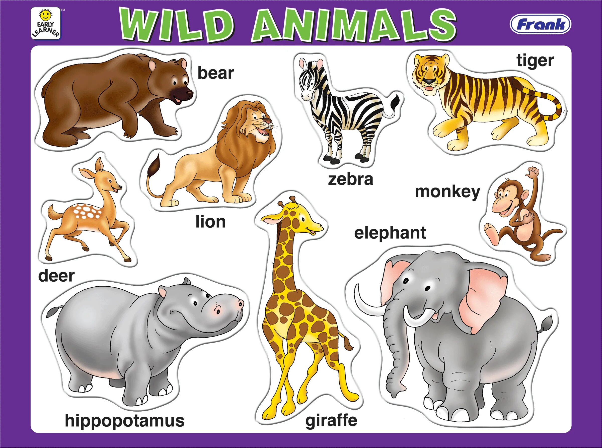 Для детей. Животные. Животные на английском для детей. Дикие животные на английском для детей. Изображения животных для детей. Английский слова про животных