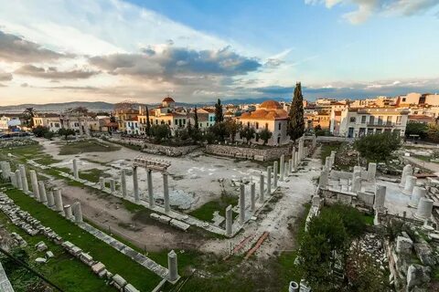 Агора в афинах