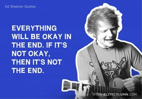 Ed sheeran text
