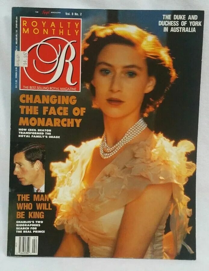 Time Magazine Princess Elizabeth Vintage. Роялти журнал