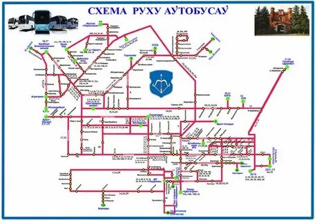 Остановки маршрута 12