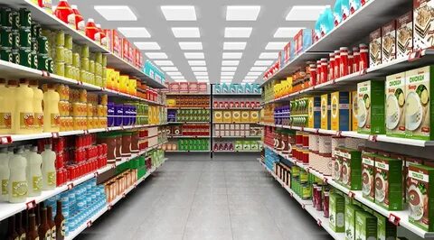 Магазин разную продукцию
