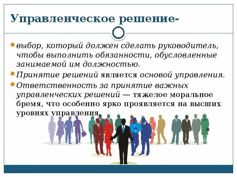 Управленческие решения том 1. Управленческие решения. Управленческие решения в менеджменте. Эффективность управленческих решений. Ответственность за принятие управленческих решений.