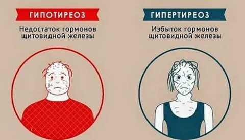 Избыток и недостаток гормонов