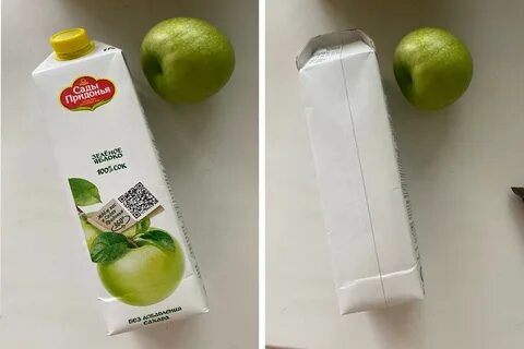 Купил пакет сока