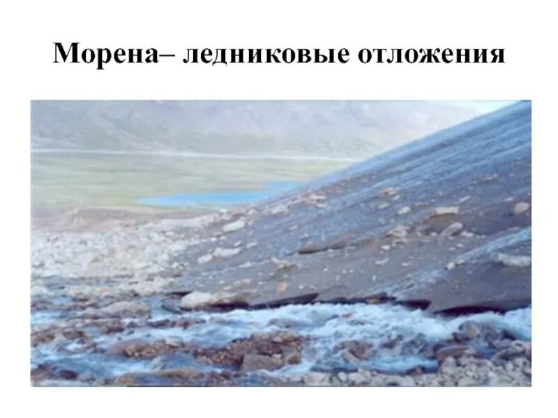 Как называются отложения ледников. Морена ледниковые отложения. морена ледниковая форма рельефа. гляциальные отложения. озерно-ледниковые отложения.