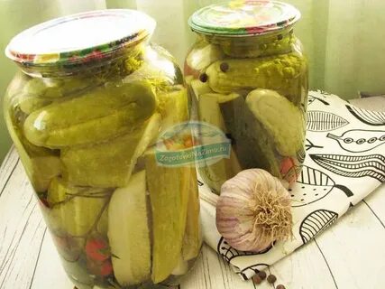 Маринование огурцов 1 литр
