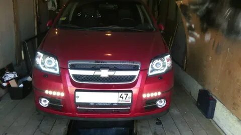 Туманки авео т250