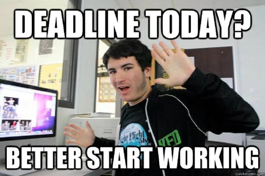 We would better start