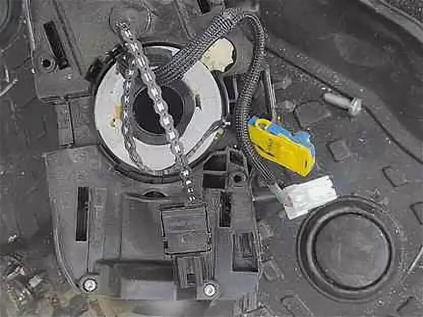 Как снять подрулевой шлейф рено каптур Шлейф-лента Renault арт. 2556700Q2A купить по выгодной цене в интернет-магаз