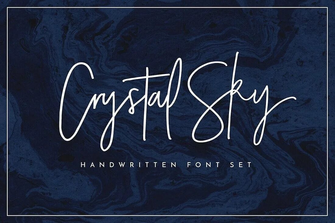 Sky font. Шрифт про небо. Crystal Sky кириллица.