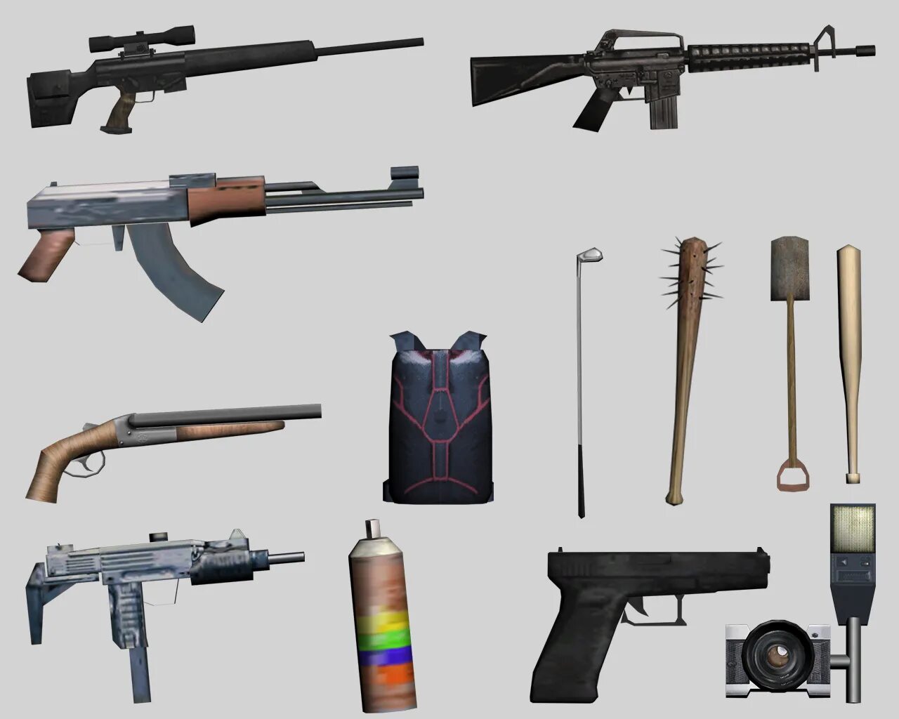 Мена оружия. Оружие Сан андреас. GTA San Andreas оружие. GTA бета оружие. GTA San Andreas Beta Weapons.