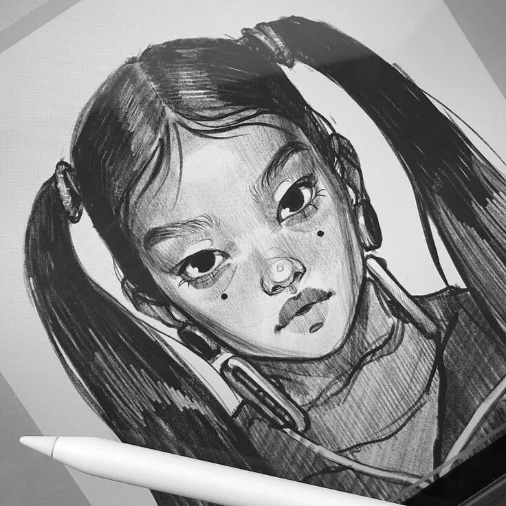 Procreate pencil. Скетч procreate. эскизы для procreate. procreate рисунки.