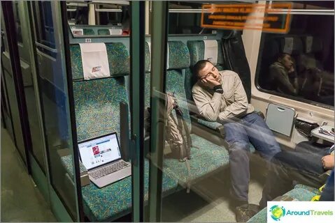 Mary took a direct train to warsaw