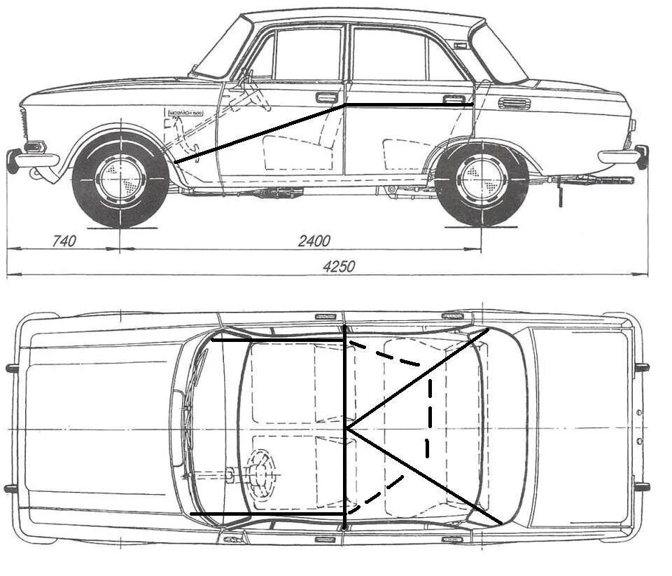 Схема москвич 2140. Москвич 2140 габариты кузова. Колесная база Москвич 2140. Ширина салона Москвич 2140. Чертеж машины Москвич 2140.
