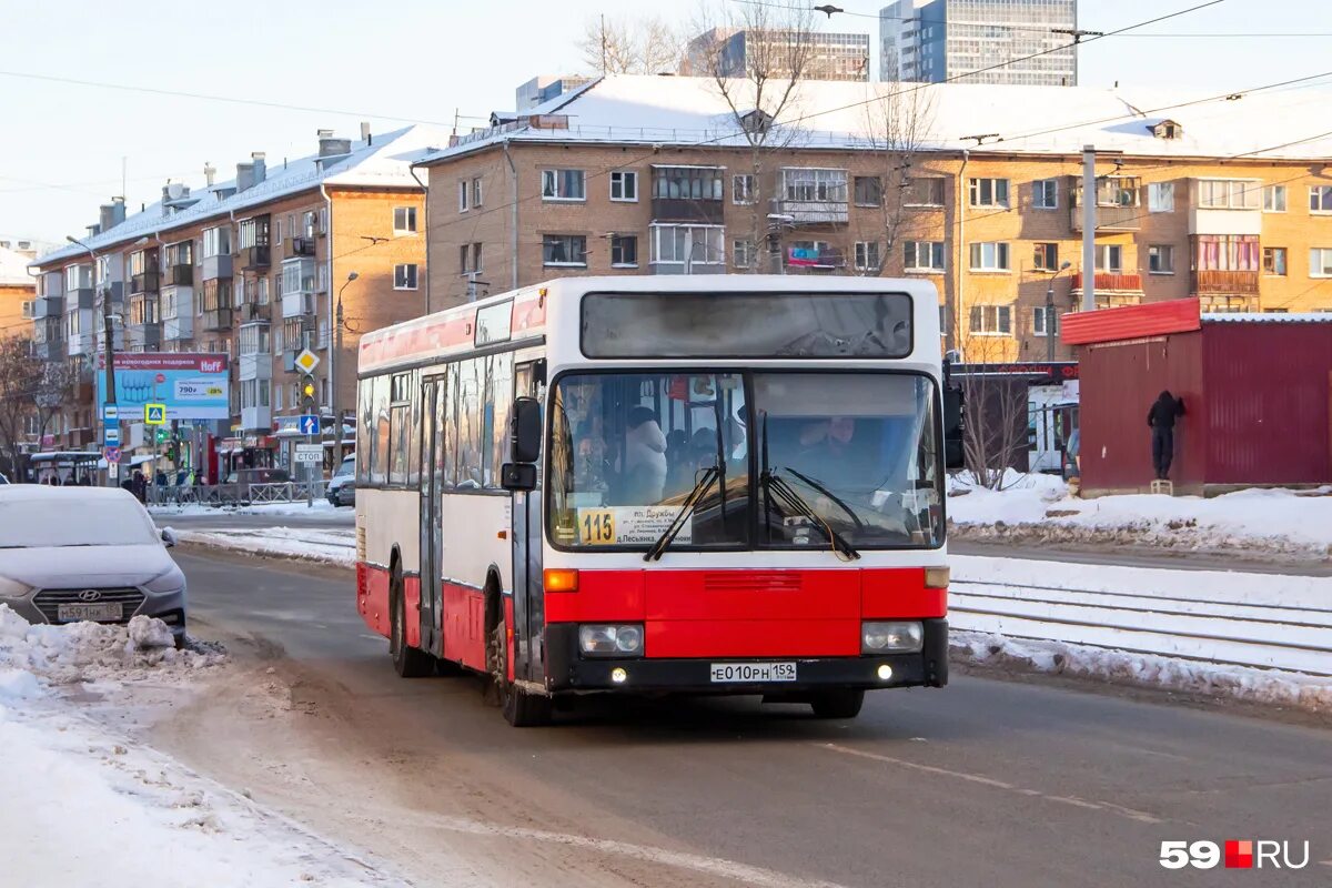 115 автобус пермь