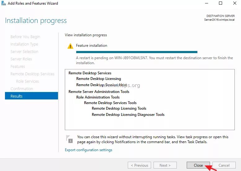 The license installing is not