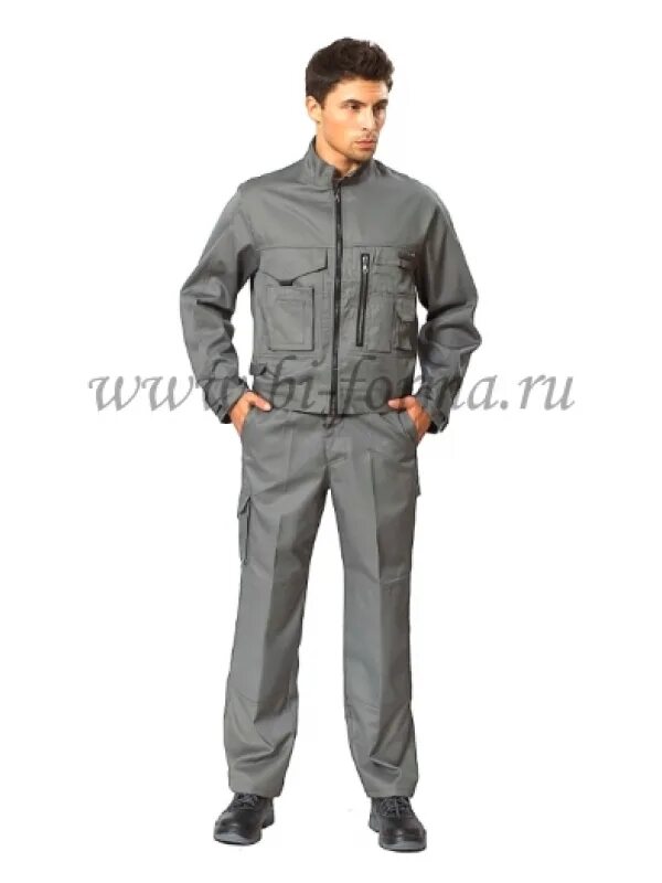 костюм мужской х б. тк. костюм мужской х б. брюки сварщика esab proban. костюм профессионал 2 василек/св.