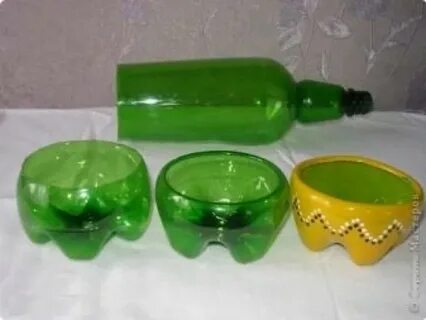 Мыльница из бутылки