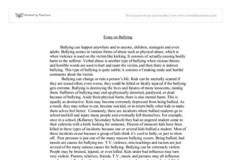 School problems essay