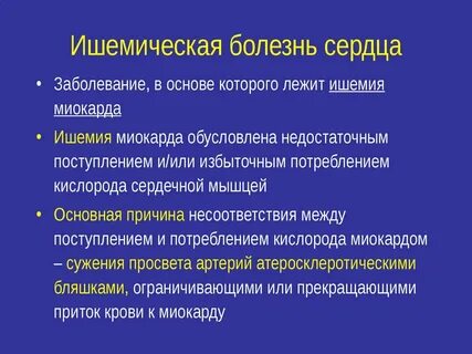 Симптомы болезни сердца