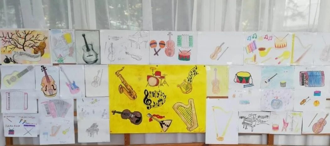 Природа глазами детей. Рисунок на музыкальную тему. Детские рисунки. Творческий рисунок. Оформить иллюстрацию для выставки «рисую музыку».