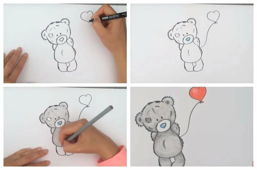 Какие нибудь рисунки легкие. Мишка Тедди рисунок карандашом. Самые легкие рисунки. Маленькие рисунки простым карандашом. Рисовать легко и красиво.