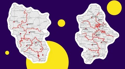 Контурная карта лнр