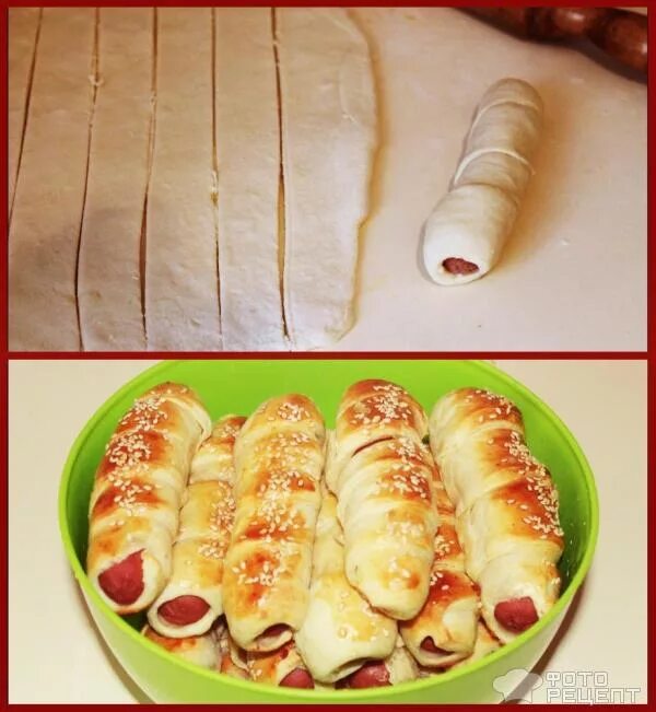 Булочка с сосиской. Сосиски в тесте в духовке. Сосиска в тесте в духовке как завернуть. Красивые сосиски в слоеном тесте в духовке. Сосиска в тесте в духовке как завернуть.