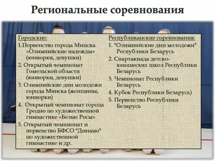 Категория соревнований это