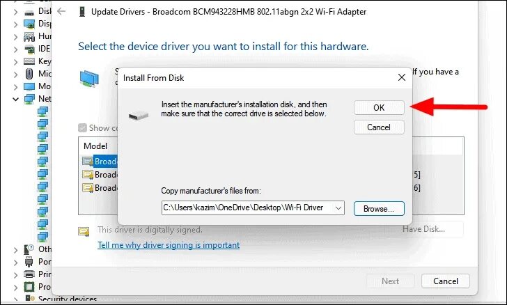 Windows wifi drivers