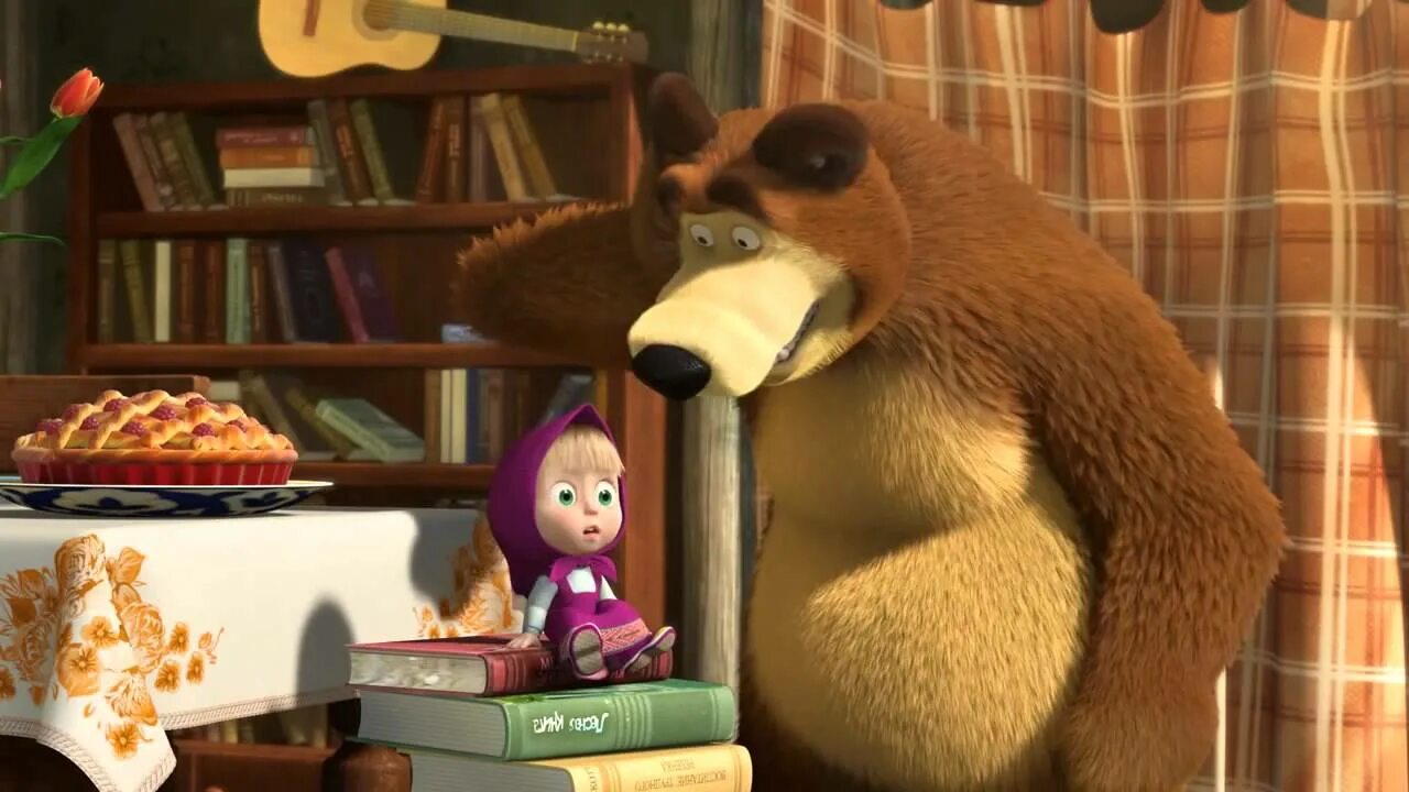 Родители маши из мультика маша и медведь. Родители маши. Удивленная маша. Почему в мультике маша. Мультипликационная медведь и маша.