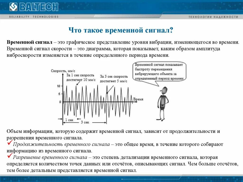 Сигналы изменяющиеся во времени. Сигнал. Объем сигнала. Временной сигнал вибрации. Задача разрешения сигналов.