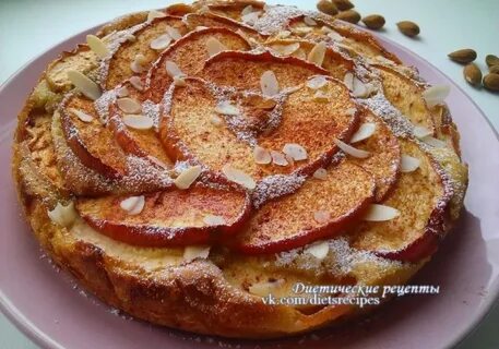 Шарлотка цельнозерновая