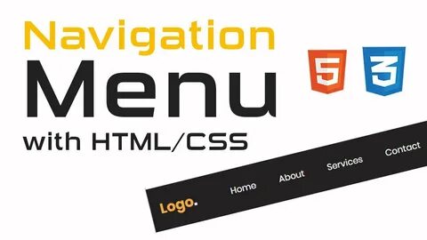 Html nav link