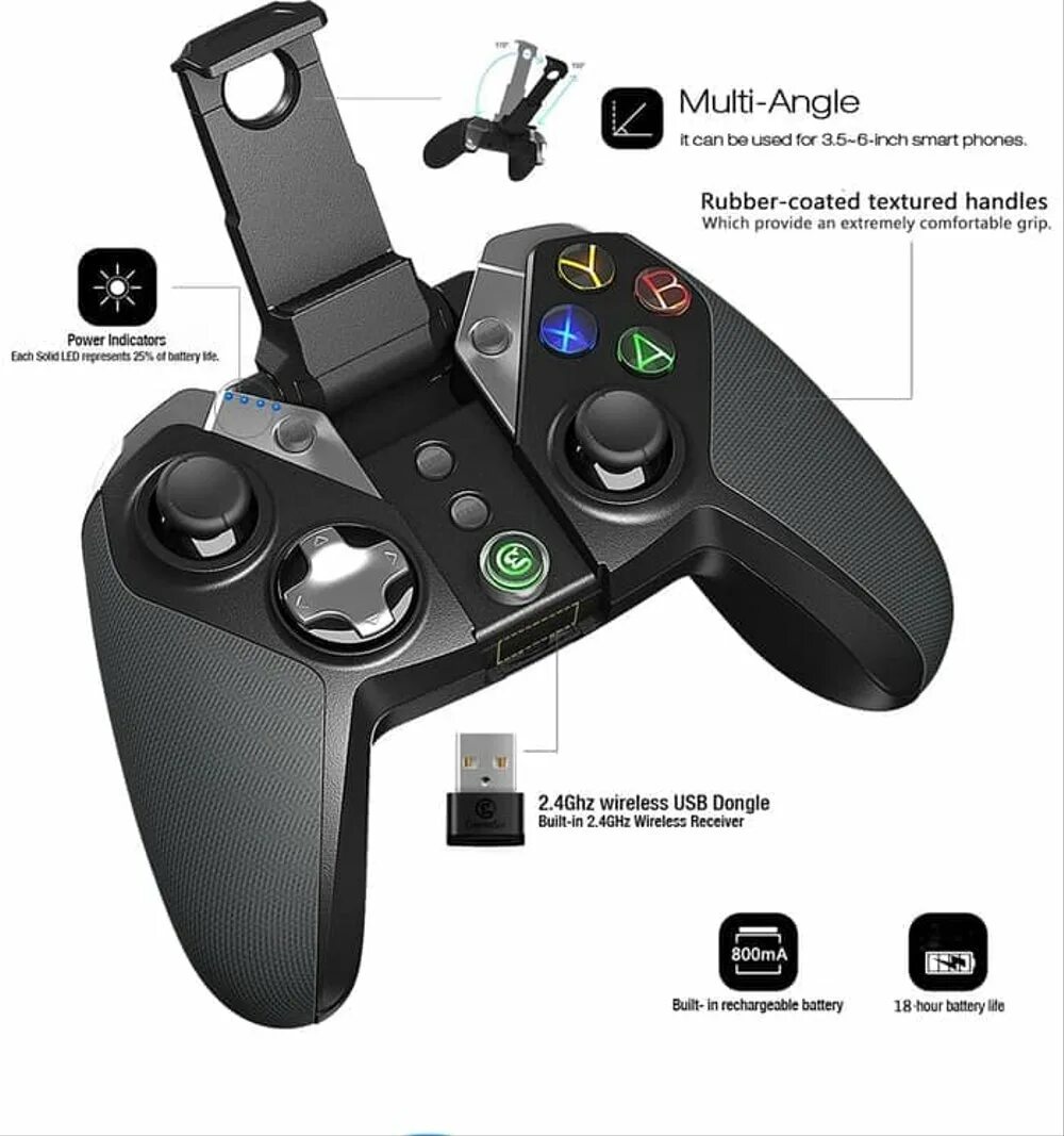 2.4 g wireless как найти игру. Gamesir g4s блютуз v4.0 2.4 g беспроводной проводной. триггеры gamesir f7.