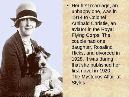 She was the first to