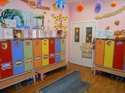 Шкаф в детский сад в группу