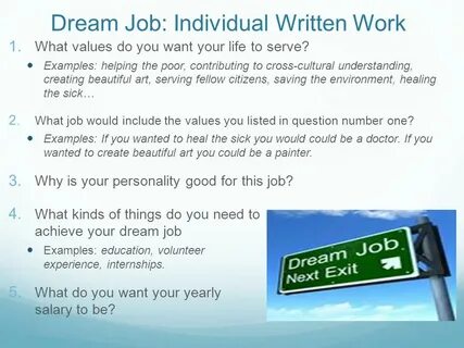 What job do you work