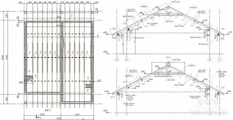 Монтаж 2-х скатной крыши 230кв.м. (Великая Александровка)