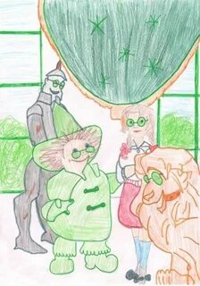 Сказка изумрудный город нарисовать